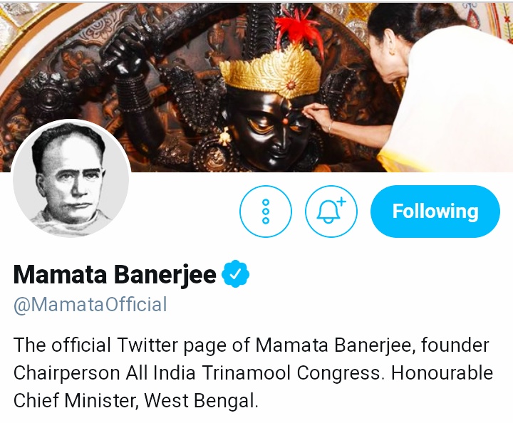 ডিপি-তে বিদ্যাসাগর, সিপি-তে তারামা, লাইকের বন্যা মমতার প্রোফাইলে