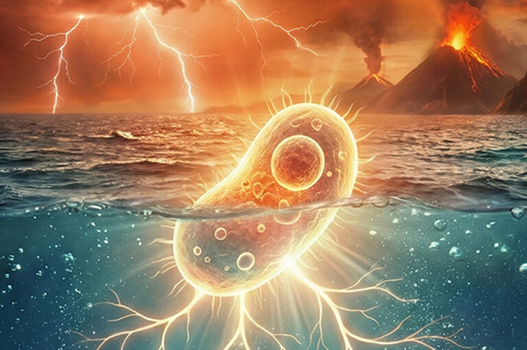 origin of life, LUCA, Last Universal Common Ancestor, first life on earth, evolution history, new scientific study, science discovery, timeline of life on earth, prokaryote, earliest life forms, molecular phylogenetics, bristol university research, 4.2 billion years ago, early earth ecosystem