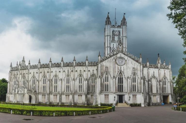 Gothic-style cathedral representing the architectural grandeur of the Heritage Churches of Bengal.