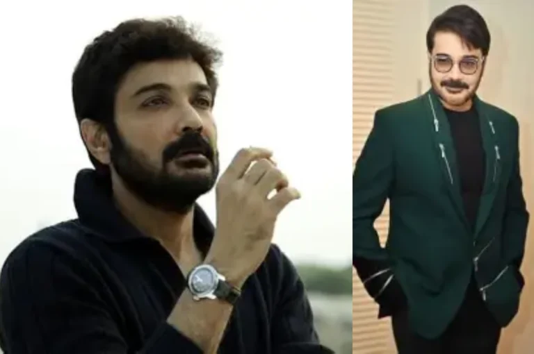 প্রসেনজিৎ চট্টোপাধ্যায় পাচ্ছেন পদ্মশ্রী পুরস্কার |জানুন, এই রাজ্যের অন্য পুরস্কার প্রাপকদের নাম Padma Shri Civilian Honour A collage showing an Indian film actor in two looks—one casual outdoor portrait with a beard and wristwatch, and another formal indoor look wearing a dark green suit and glasses.