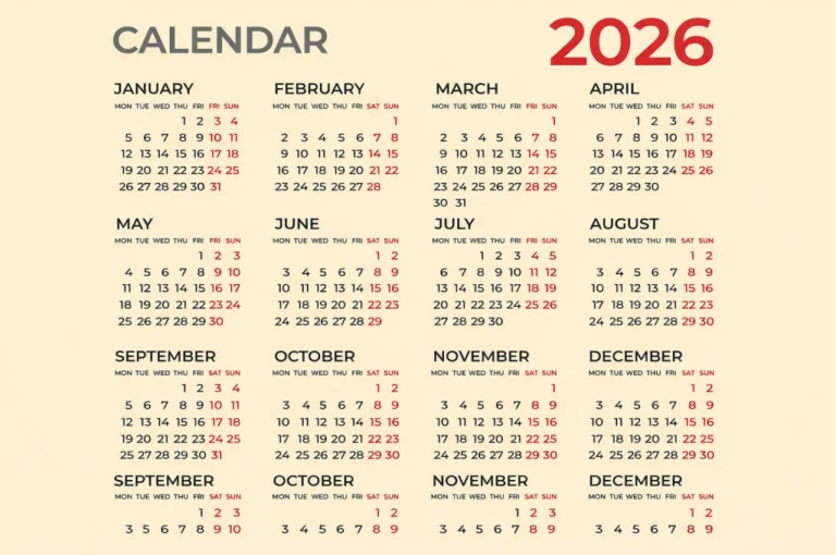 “Colorful infographic showing the Long Weekend Calendar 2026 with Indian holidays and travel ideas for each month.”