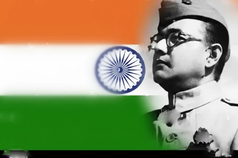 নেতাজির জীবনের এই ৫টি সিদ্ধান্ত আজও বিতর্কিত | Netaji Controversy Montage showing Netaji's conflicts, meeting with Hitler, and mystery, highlighting Netaji Controversy.