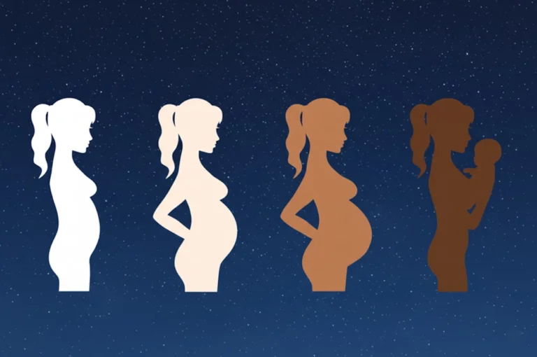 Chadwick's Sign diagram showing blue discoloration of cervix during early pregnancy.