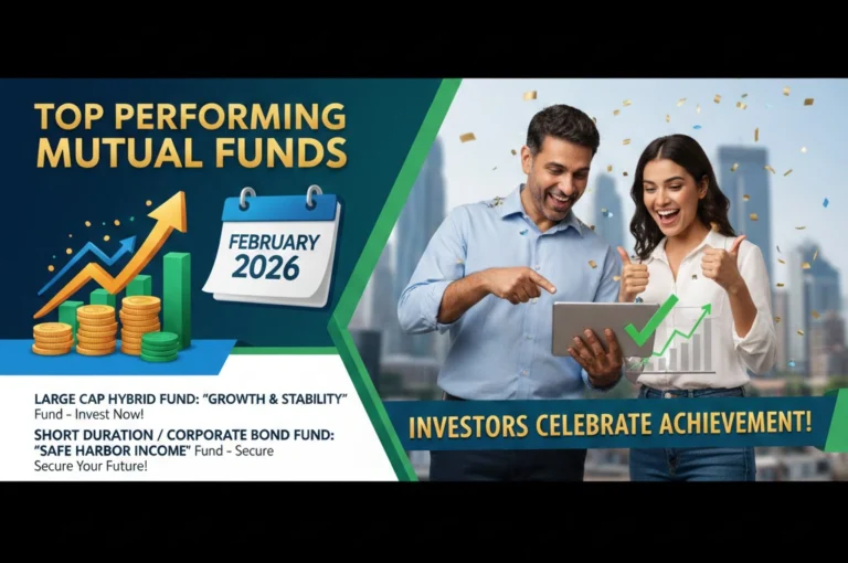 Best Mutual Fund SIP Portfolio 2026 showing diversified investment strategy for long-term wealth creation