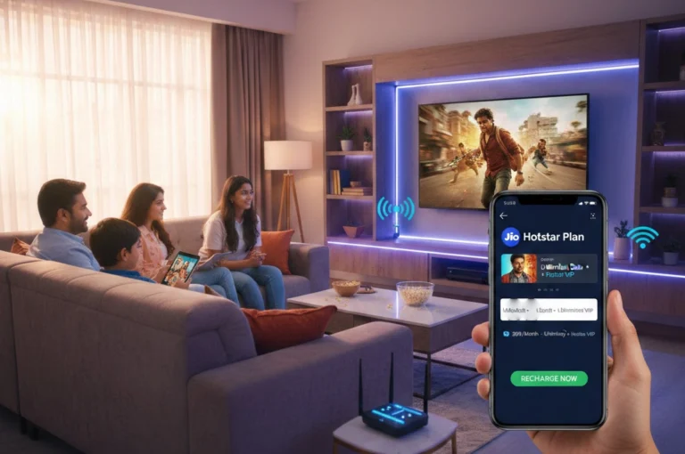 Jio Hotstar Plan recharge offering OTT streaming on mobile and smart TV in India