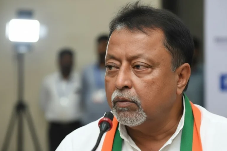 মুকুল রায়: রাজনীতির চাণক্য নাকি বিতর্কের কেন্দ্র? | জানুন, ৫টি অজানা তথ্য Mukul Roy speaking at a public event amid Mukul Roy controversy over party switch and legal issues.