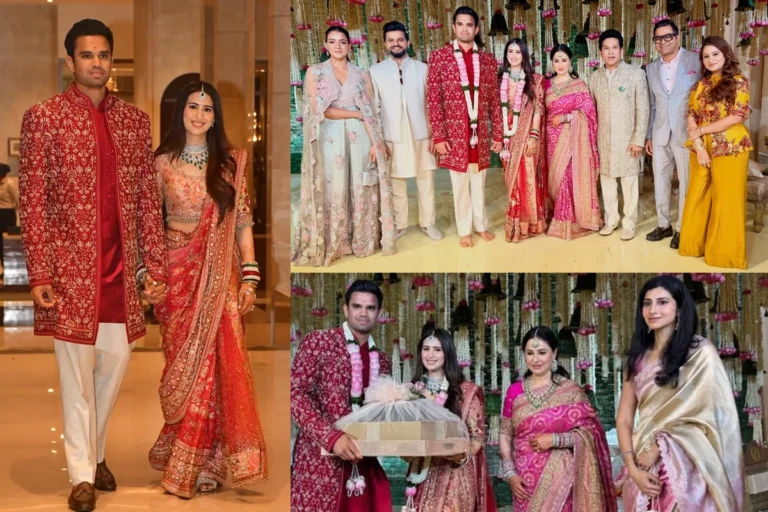 arjun tendulkar age, sara Tendulkar, Sara Tendulkar Pink Saree Arjun Wedding