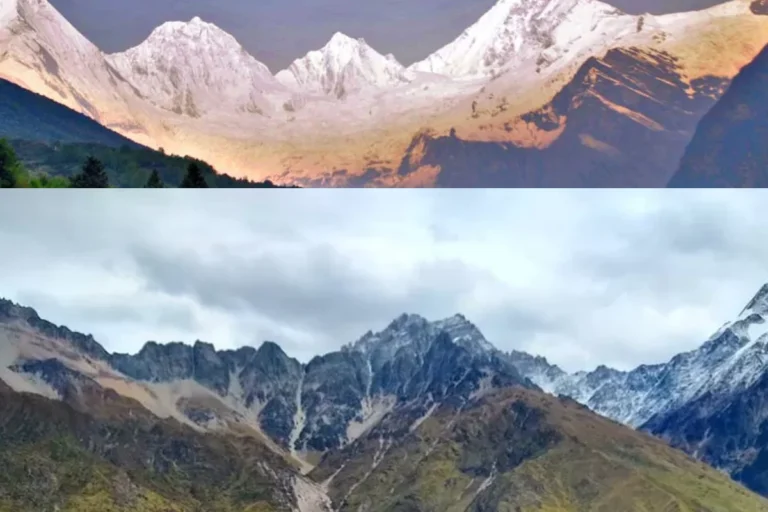 ২০২৬-এ পাহাড় ডাকছে! একবার গেলে ভুলতে পারবেন না! পঞ্চাচুলির কোলে লুকিয়ে অফবিট স্বর্গ, আপনার স্বপ্নের ঠিকানা Darma Valley Trek route with snow-covered Panchachuli peaks, scenic Himalayan landscape, remote villages, and trekking trails showcasing the natural beauty of Uttarakhand.