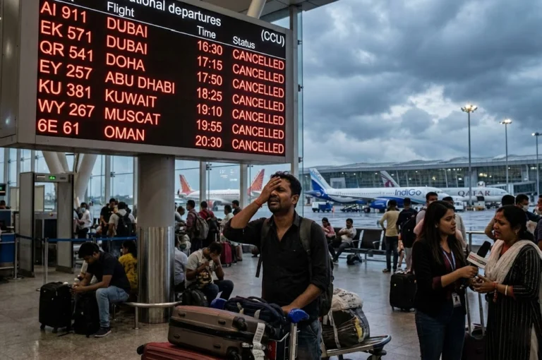 যুদ্ধের কোপে কলকাতা থেকে বাতিল দোহা-দুবাই-কাতারের ২০ ফ্লাইট, ভারত জুড়ে সংখ্যাটা ৪৫০ ছাড়িয়েছে