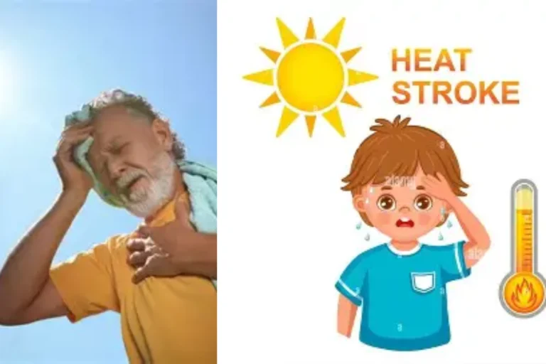 Heatstroke prevention tips in summer – drinking water, staying hydrated and using umbrella to avoid heatstroke during extreme heat