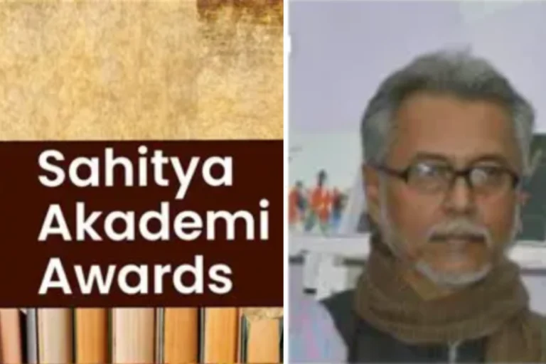 Prasun Bandyopadhyay Sahitya Akademi Award 2025 winning Bengali poet portrait representing modern Bengali poetry