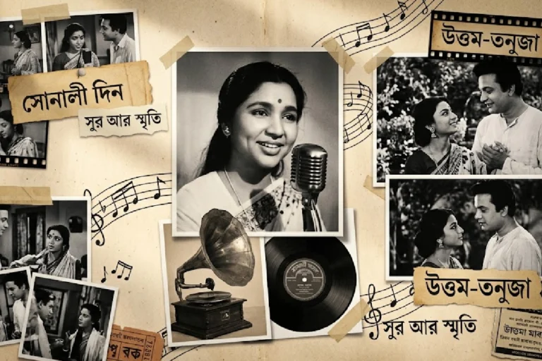 Asha Bhosle Bengali Songs collection featuring timeless classic Bengali film music moments