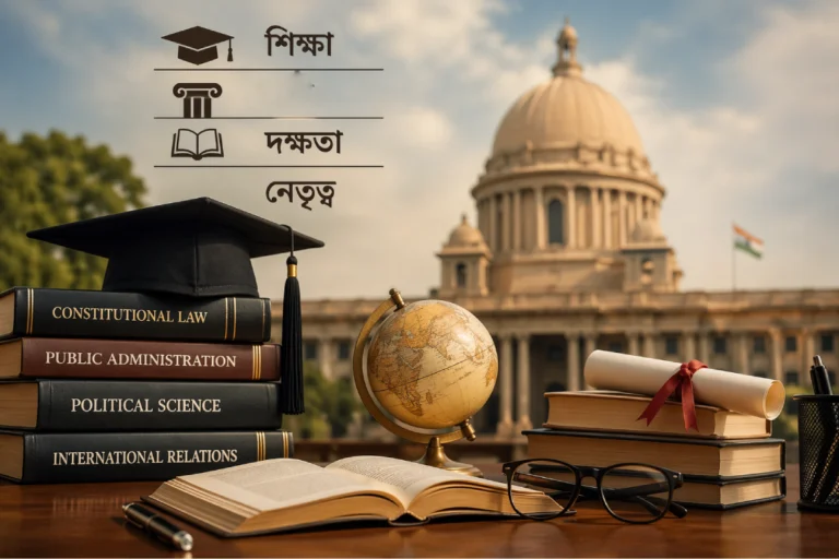 BJP West Bengal 2026 educated candidates list including lawyers, journalists and IPS officers