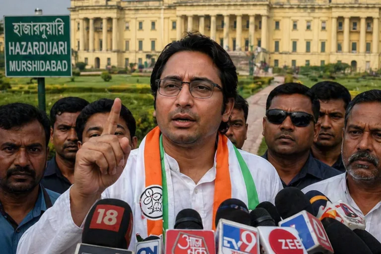 Byron Biswas controversy during West Bengal election in Murshidabad strong room