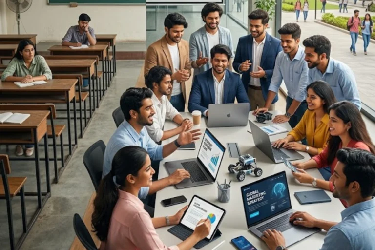 Students focusing on professional courses as undergraduate seats in traditional subjects are reduced in Calcutta University.