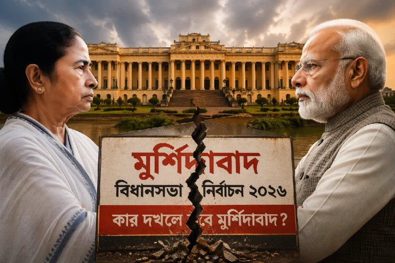 Murshidabad Election 2026 political map showing key constituencies and voter demographics in West Bengal