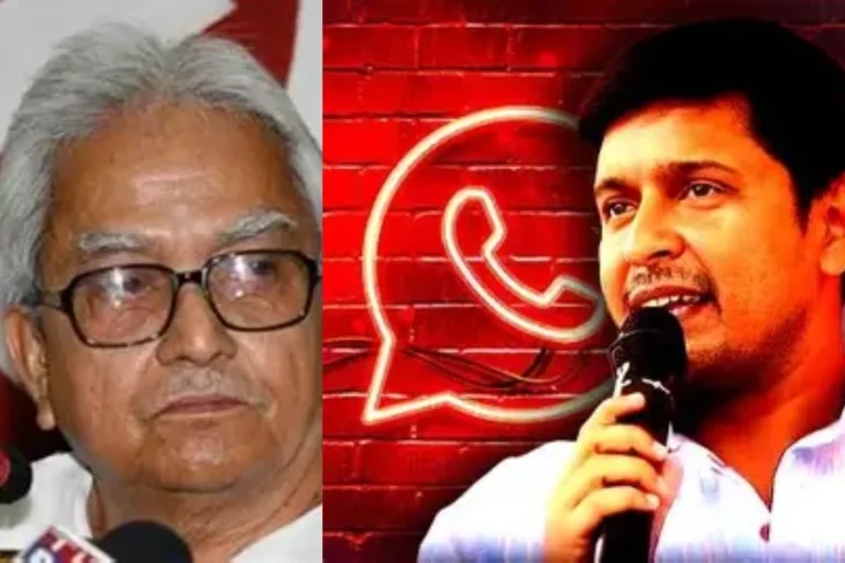 CPIM youth leaders Minakshi Mukherjee, Srijan Bhattacharya, and others campaigning for West Bengal Election 2026.