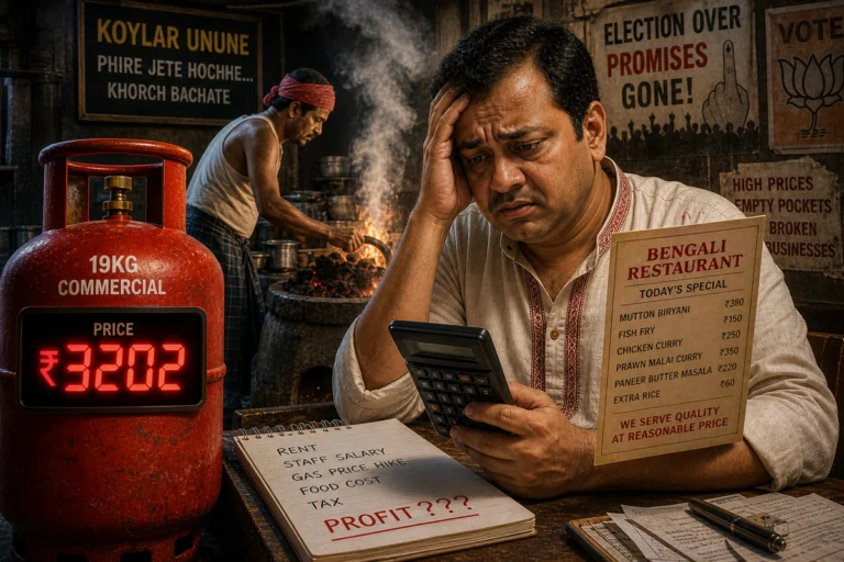 Restaurant owners returning to coal stoves due to Rs 994 commercial gas price hike in Kolkata after electionsRestaurant owners returning to coal stoves due to Rs 994 commercial gas price hike in Kolkata after elections