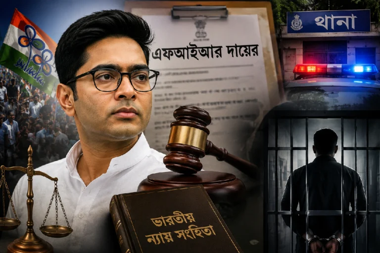 Abhishek Banerjee FIR controversy and political tension in West Bengal