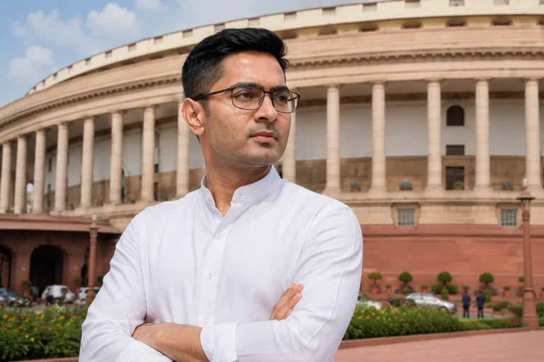 তৃণমূলের ২০ সাংসদের বিরুদ্ধে বড় পদক্ষেপ ?দিল্লিতে গিয়ে কী দাবি করলেন অভিষেক? Abhishek Banerjee Disqualification Petition – Abhishek Banerjee addresses the media after meeting the Lok Sabha Speaker in New Delhi regarding the disqualification petition filed against 20 TMC MPs under the Tenth Schedule of the Constitution.