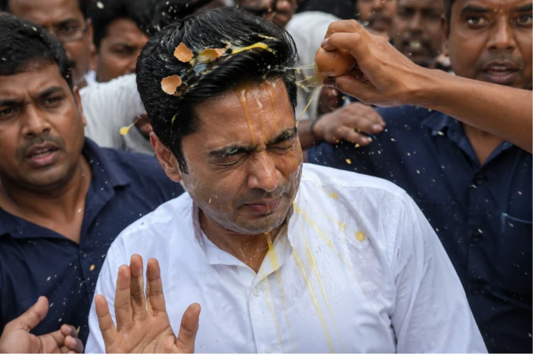 Kolkata High Court Egg Attack Case hearing over political leaders being targeted with egg attacks in West Bengal.