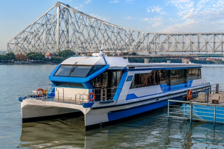 Kolkata Water Metro operating on the Hooghly River as a modern sustainable public transport system