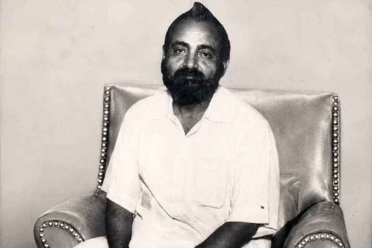 Gopal Mukherjee History – A rare portrait of Gopal Mukherjee alongside historical references to the 1946 Calcutta killings and the events surrounding Direct Action Day.