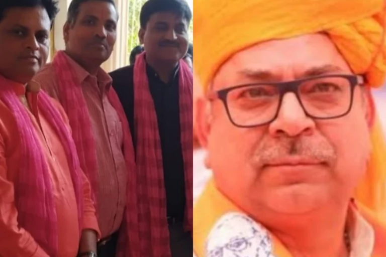 Satish Poonia Rajya Sabha Candidate announced by BJP as supporters and party workers celebrate the major political nomination