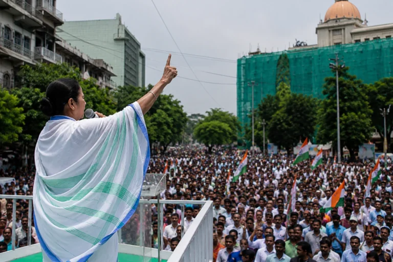 মমতার সভামঞ্চে ভাঙচুর! নিরাপত্তা নিয়ে বড় প্রশ্ন, এবার কি হাইকোর্টে কালীঘাট তৃণমূল? Trinamool Congress Rally vandalism controversy and Mamata Banerjee High Court move