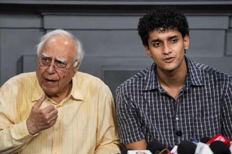 Kapil Sibal CJP Controversy over support for student protest and proposed protest fund