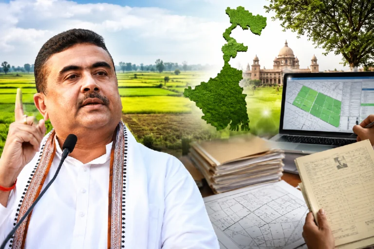 জমির খতিয়ান এবার সম্পূর্ণ বিনা খরচে! মাসে পাঁচ হাজার টাকা বাড়ছে! কারা পাবেন এই অতিরিক্ত অর্থ, জেনে নিন West Bengal Land Records Free Online government notification highlighting free online access to digital khatian and plot information under the amended land records rules in West Bengal.