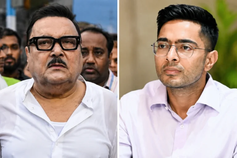 অভিষেক কেন বলেছিলেন, ‘আমি সরে দাঁড়ালে কী পাব?’ মদন মিত্রের মুখে বিস্ফোরক বৈঠকের কথা Madan Mitra discussing his claims about Madan Mitra Abhishek Banerjee meeting and resignation proposal during a political interaction.