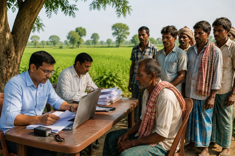 Krishak Bandhu beneficiary verification process in West Bengal