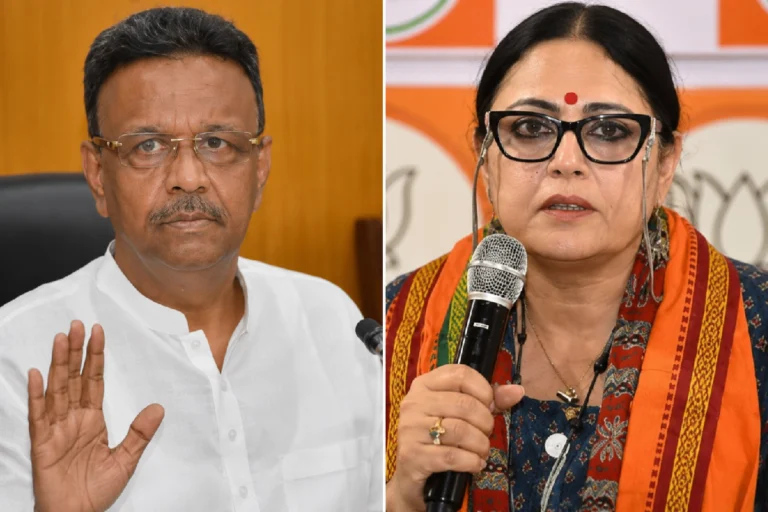 ‘আমি ১৫ বছরে যতটা ঘুরিনি, উনি ক’দিনেই বেশি ঘুরেছেন’— কেন প্রশংসা ফিরহাদ হাকিমের? Agnimitra Paul Firhad Hakim during a discussion on urban development and civic services in West Bengal