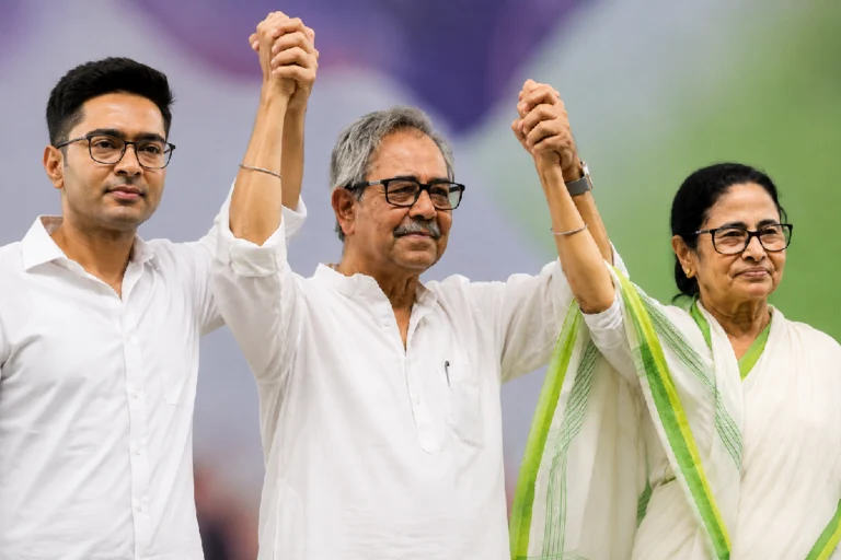 আশিস বন্দ্যোপাধ্যায়ের মৃত্যুতে কী বললেন মমতা-অভিষেক? সংবাদমাধ্যম ও রাজনীতির সীমারেখা নিয়ে বড় বার্তা Ashis Banerjee Death: Mamata Banerjee and Abhishek Banerjee react to the passing of former Rampurhat MLA and discuss political and media pressure