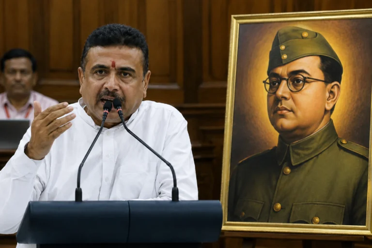 নেতাজি বিতর্কের মাঝেই মুখ্যমন্ত্রীর চমক, স্বাধীনতার প্রাক্কালে কী ঘোষণা করলেন তিনি? Netaji Subhas Chandra Bose Service Centre announcement by West Bengal Chief Minister