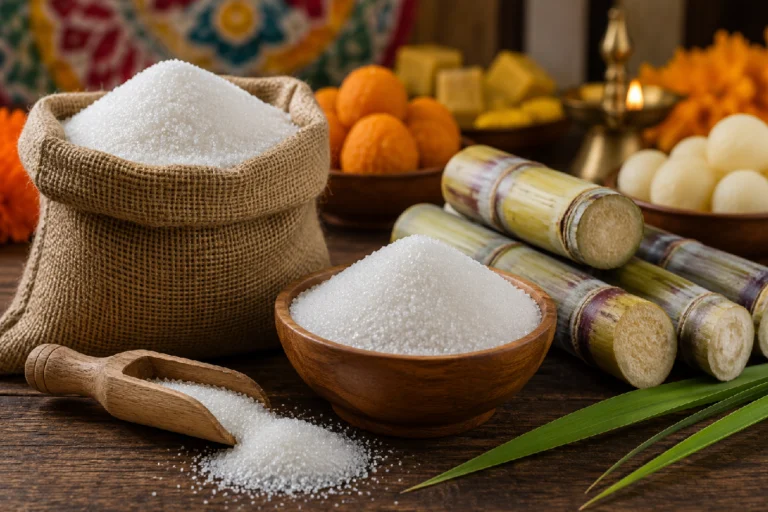 Sugar Prices India rise ahead of Diwali 2026 amid supply concerns, ethanol production and stock limits