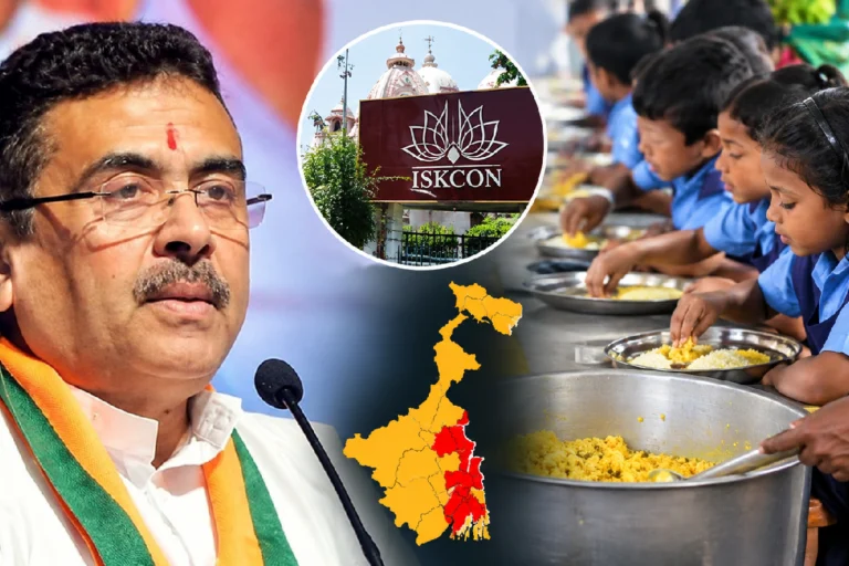 চার জেলায় স্কুলের মিড ডে মিলের দায়িত্ব থেকে ইসকনের অনুমোদন প্রত্যাহার রাজ্যের, আসল কারণ কী? West Bengal Mid-Day Meal policy as Akshaya Patra Foundation approval is withdrawn in four districts