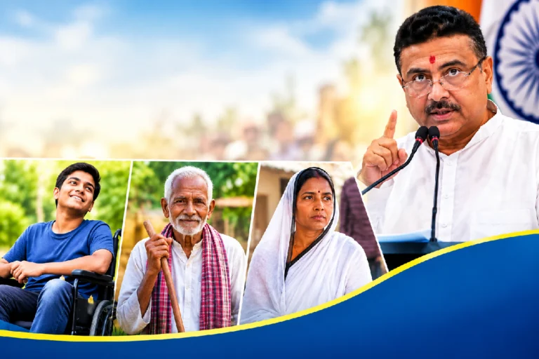 West Bengal Pension Increase raising monthly benefits for eligible senior citizens, widows and persons with disabilities